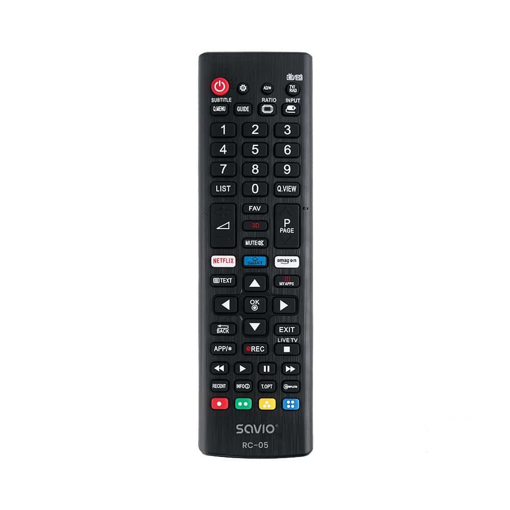 Pilot uniwersalny SAVIO RC-05 do telewizorów