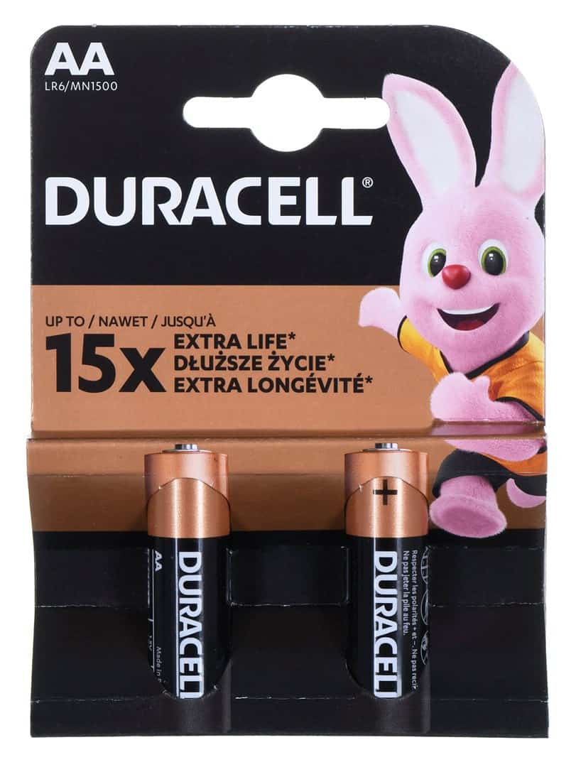 Bateria DURACELL Basic AA, 2 szt.