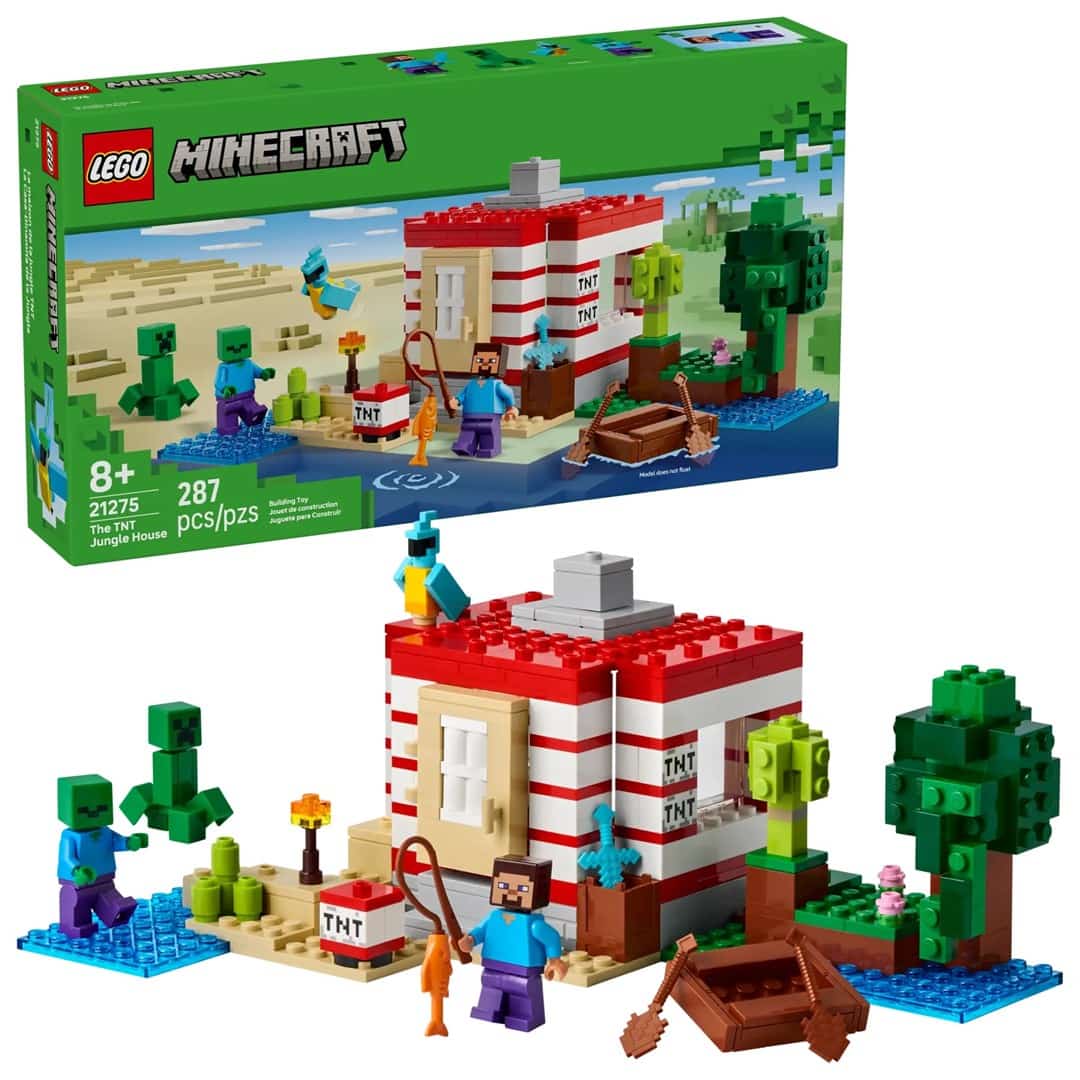 LEGO Minecraft 21275 - Dom TNT w Dżungli