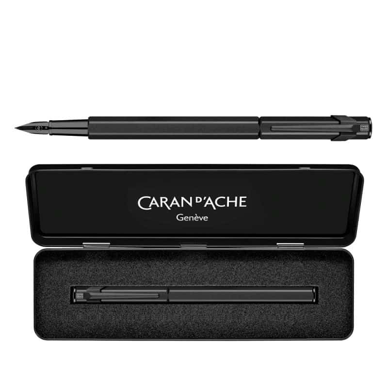 Caran d’Ache Pióro wieczne Black Code, stalówka F