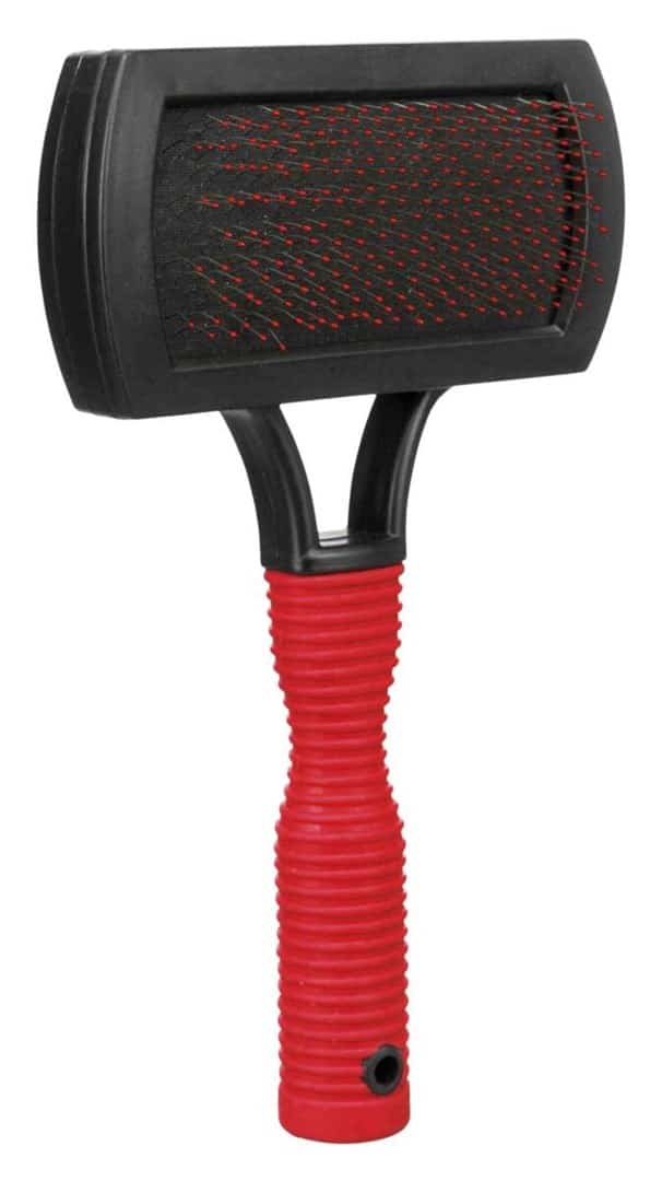 TRIXIE Szczotka plastikowa 17-10 cm dla psa i kota