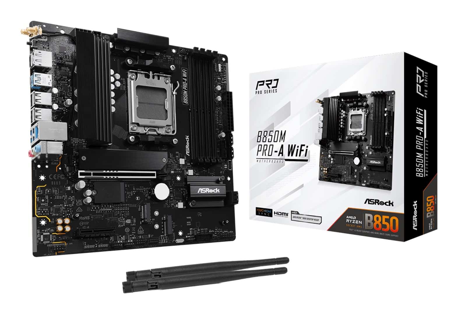 Płyta główna ASRock B850M Pro-A WiFi Socket AM5