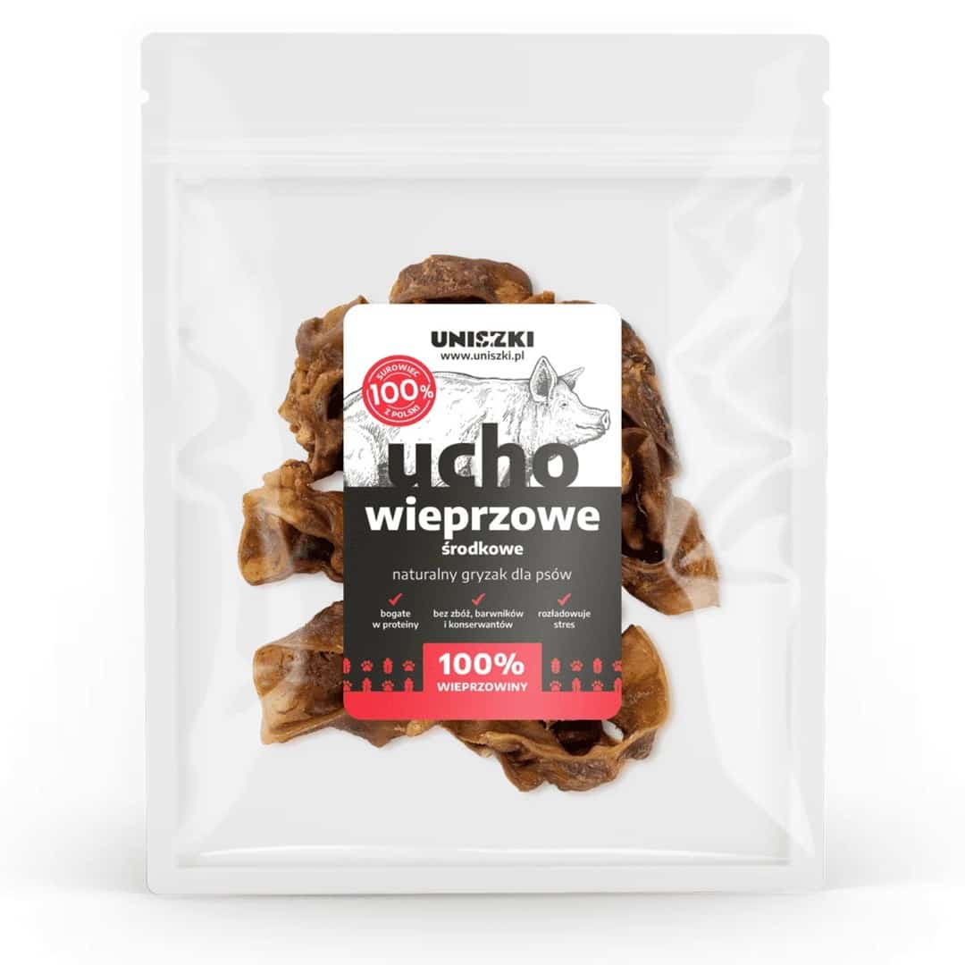 UNISZKI Ucho wieprzowe 200g Saszetka