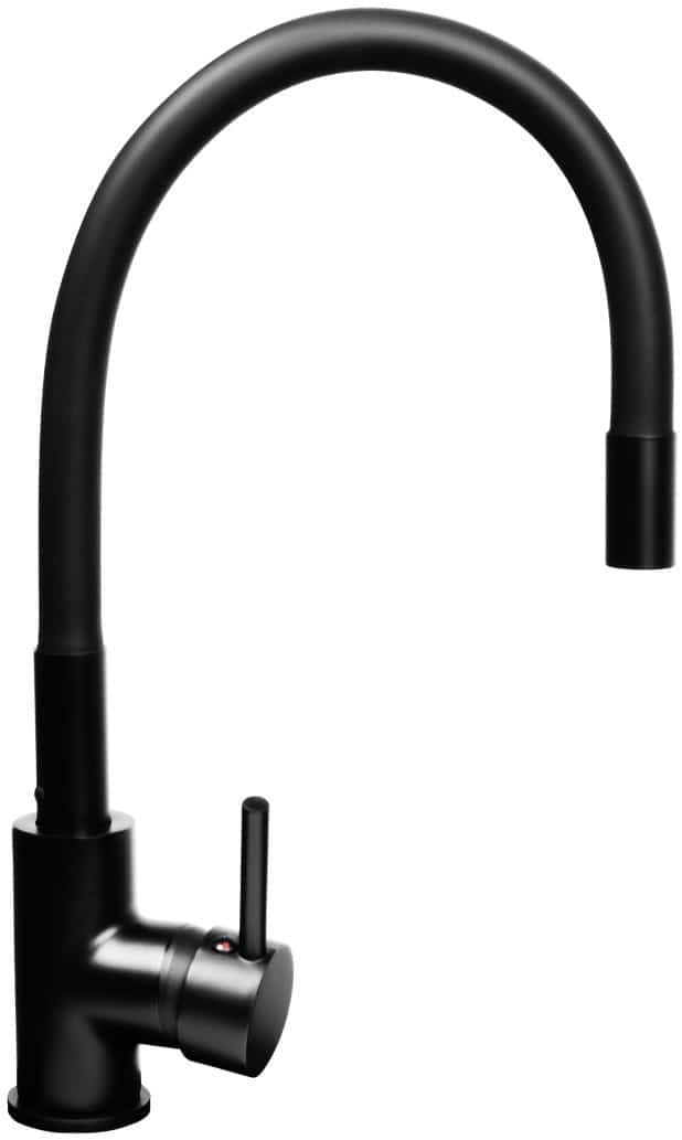 Bateria Pyramis Flessi Black Edition - Pozioma, Czarna Mat, 44 cm