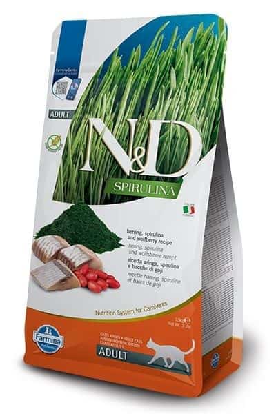 FARMINA N&D Spirulina Herring - Sucha Karma 1.5 kg