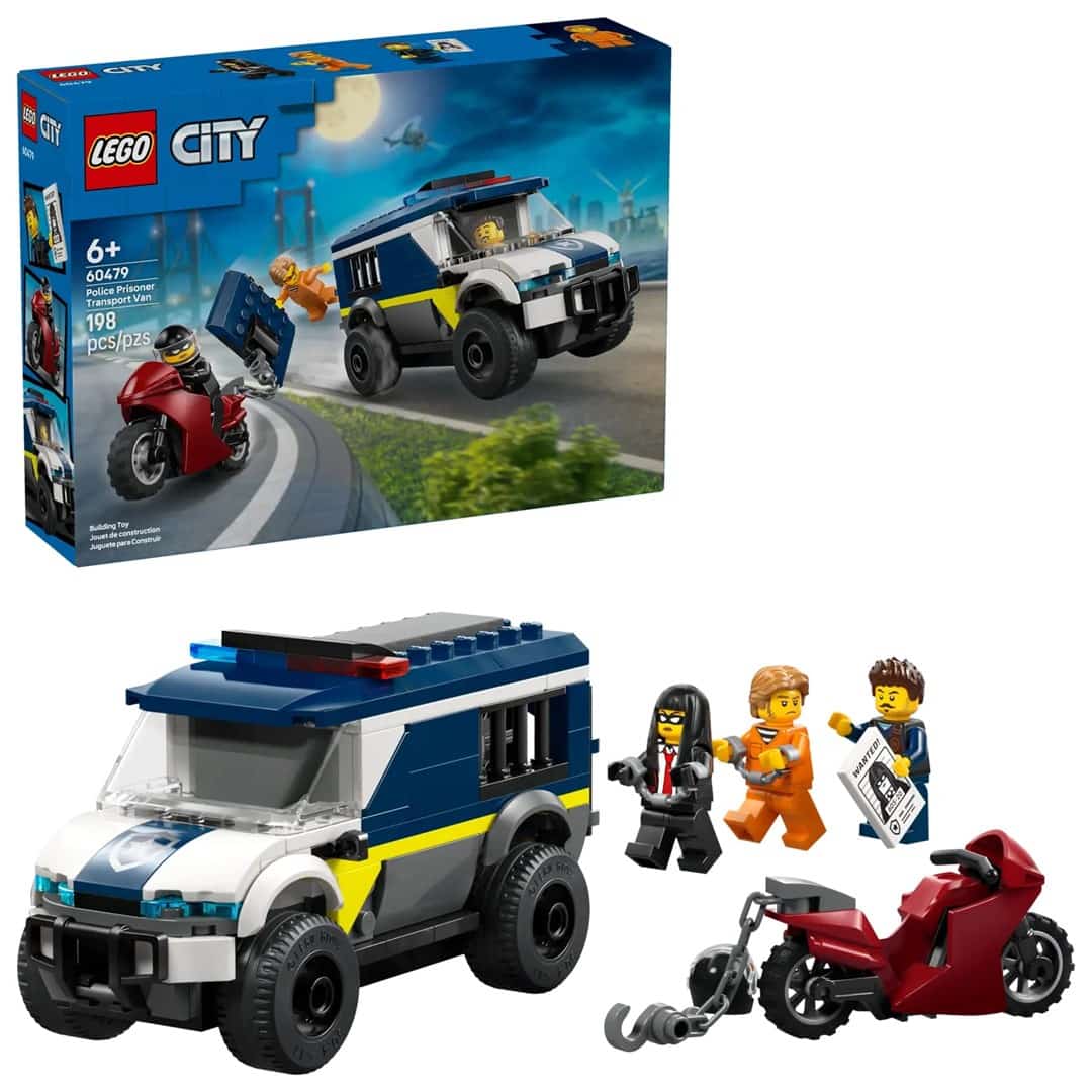 LEGO City 60479 - Furgonetka konwoju więziennego