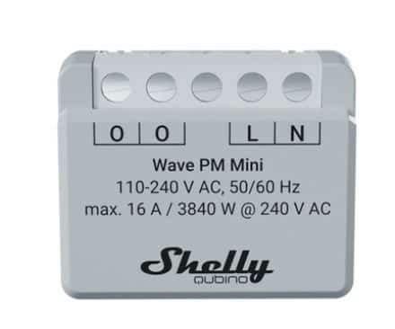 Shelly Wave PM Mini - Sterownik do Pomiaru Energetycznego