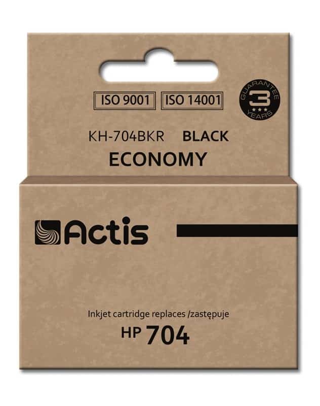 Actis KH-704BKR Tusz, 15 ml, czarny, kompatybilny HP