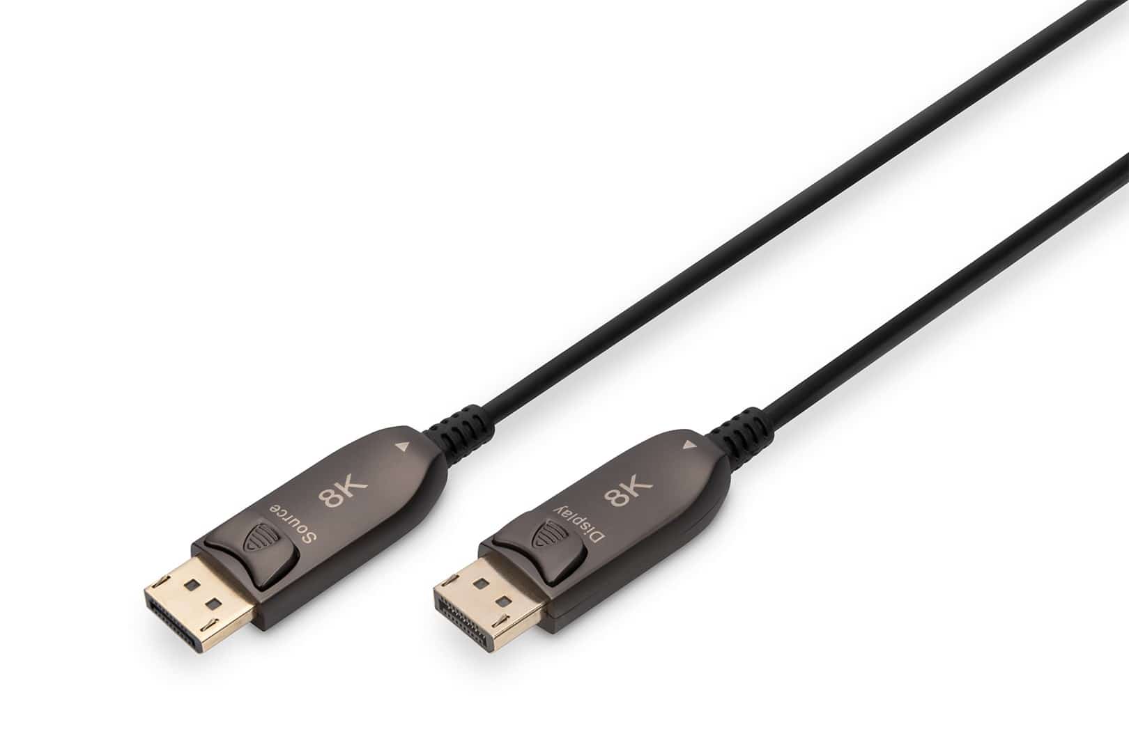 Adapter DisplayPort 15m, hybrydowy, DIGITUS