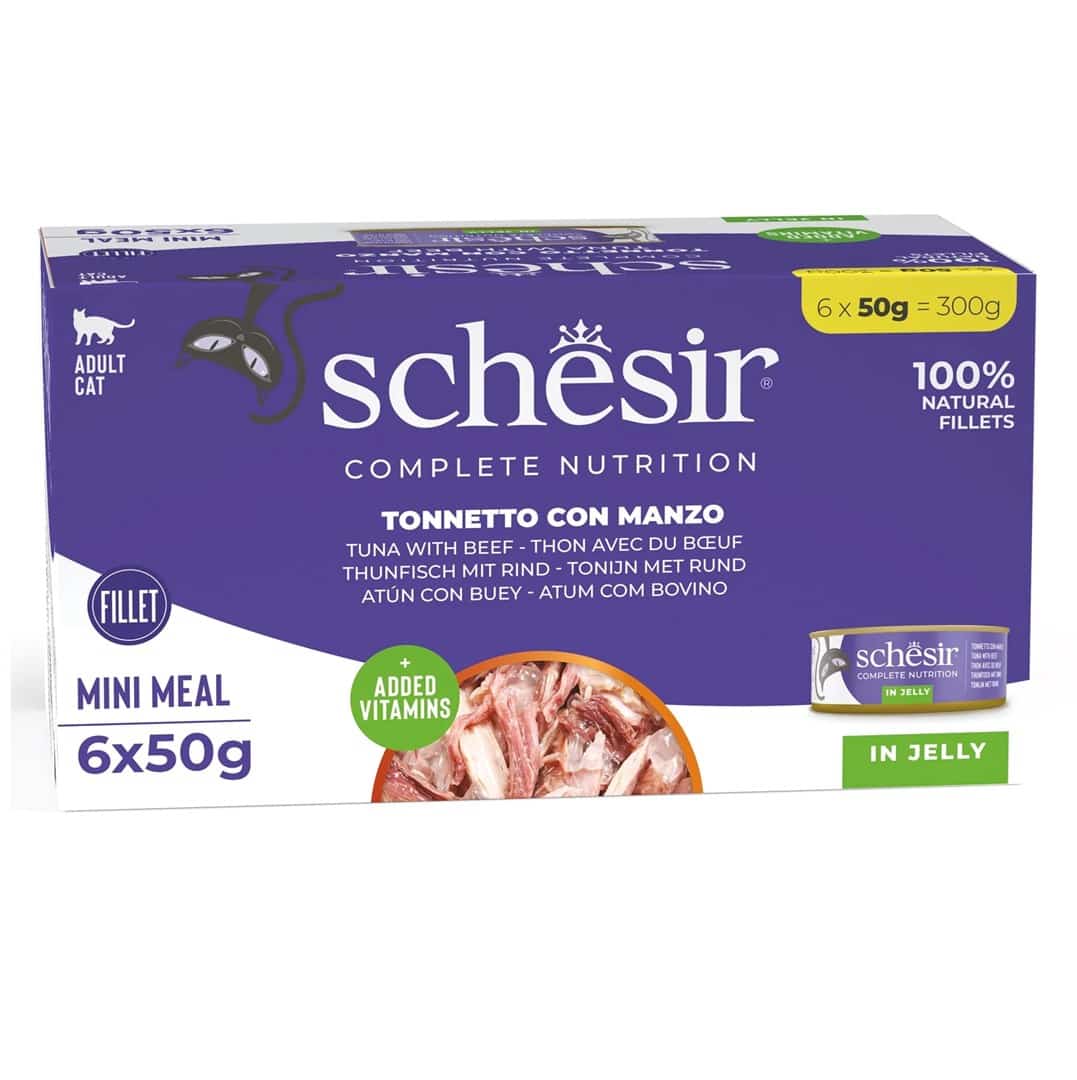 SCHESIR Multipak Tuńczyk z Filecikami 6x50g