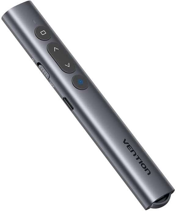 Wskaźnik Vention z zielonym laserem i USB