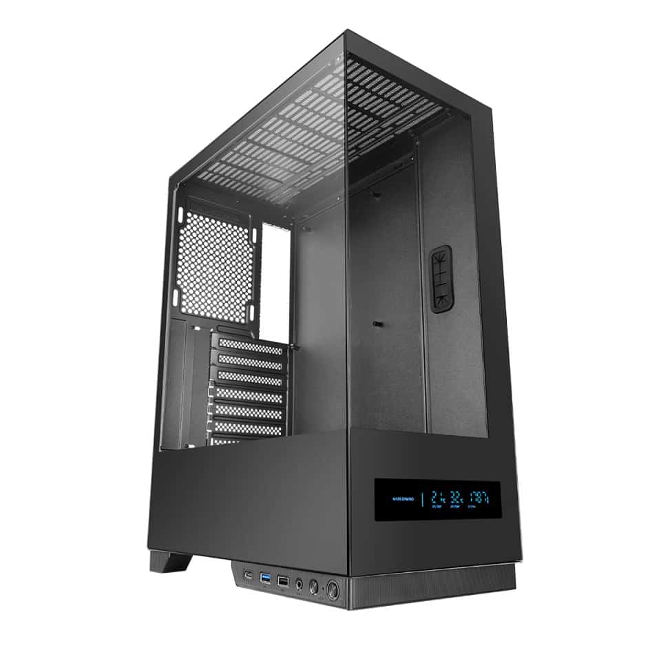 TACENS MARS MC-PULSAR LCD ATX - Obudowa Czarna