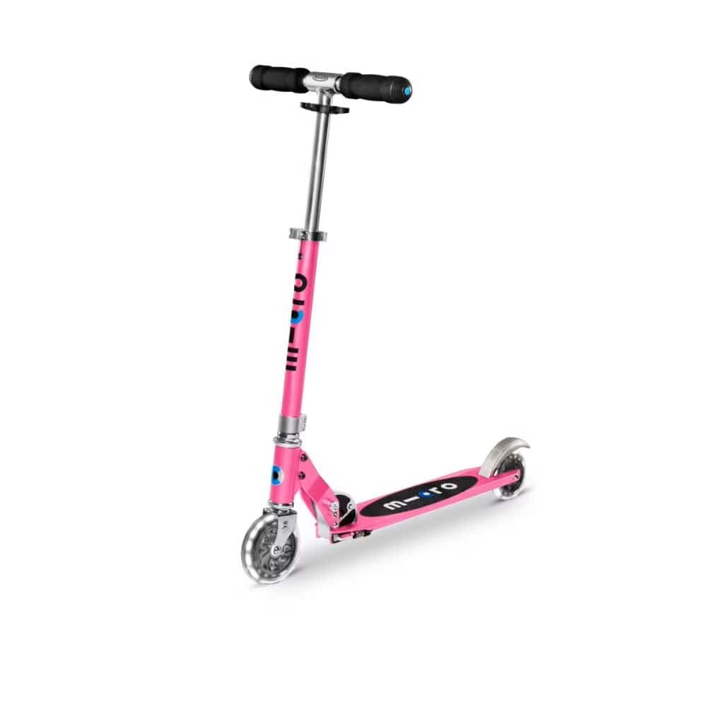 Micro Hulajnoga Sprite Pink LED - 2 Koła