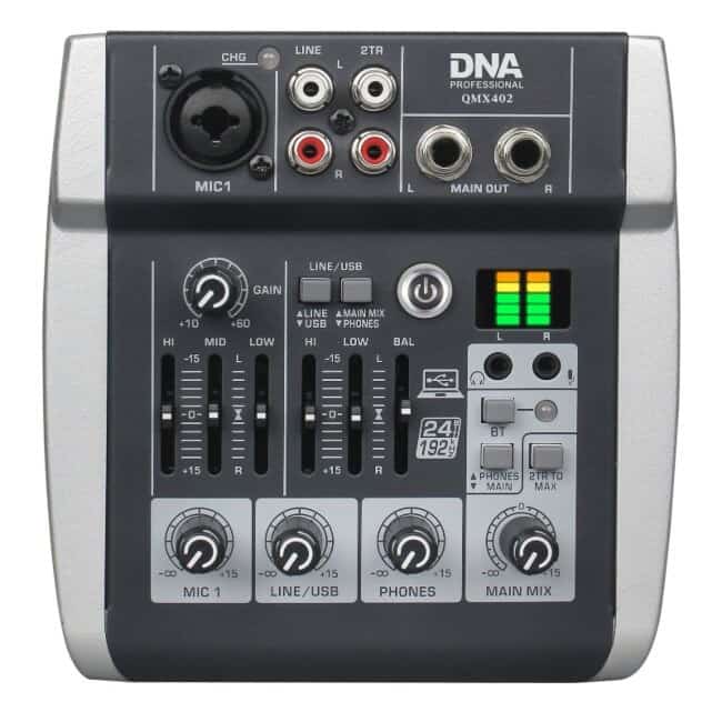 QMX402 - Mikser analogowy z Bluetooth