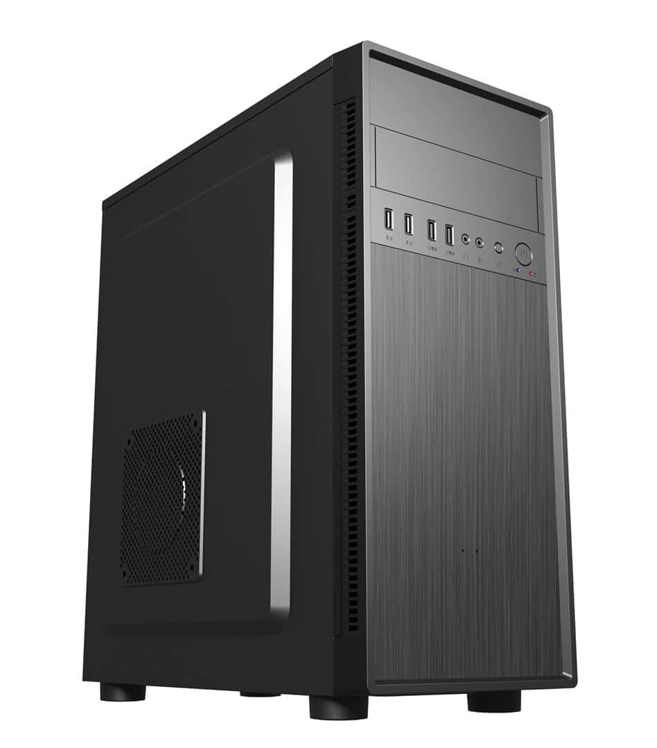 GEMBIRD OBUDOWA FORNAX 160 MIDI-TOWER CZARNA
