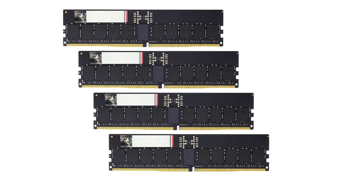 Pamięć serwerowa DDR5 G.SKILL ZETA G5 4x32GB 6400MHz ECC-R