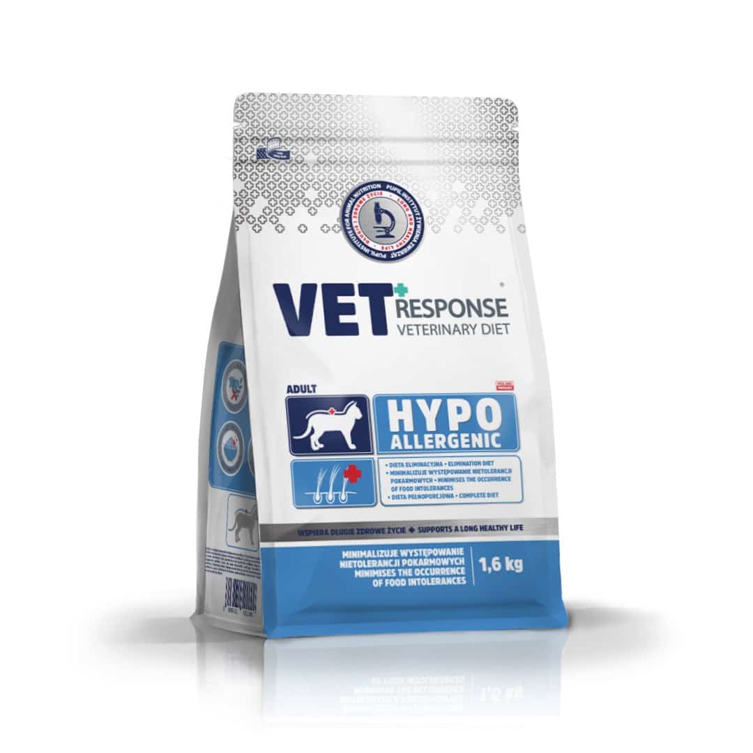 VET RESPONSE HYPPOALERGENIC 1,6 kg dla kotów