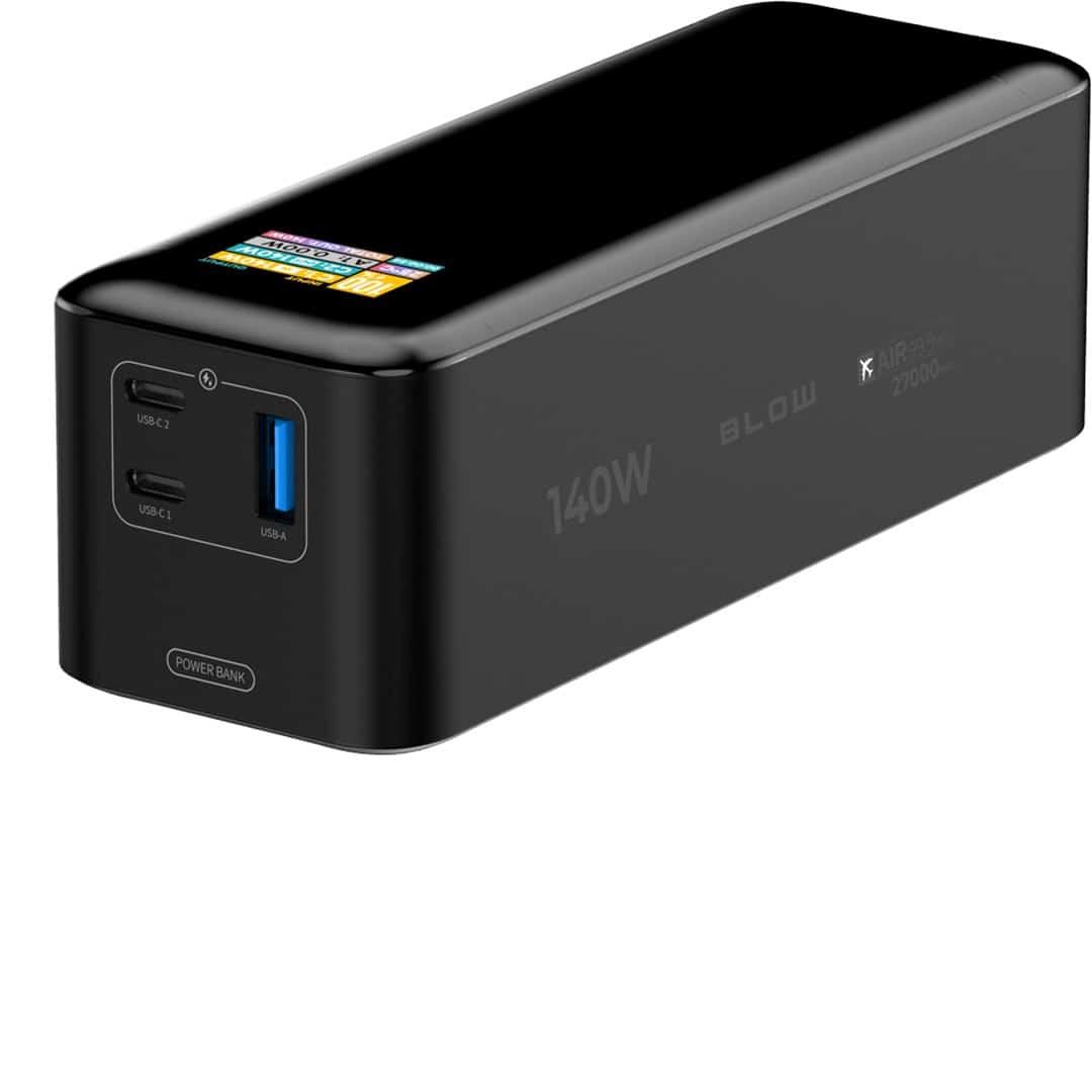 BLOW POWER BANK 27000MAH PD 140W AIR99.9 CZARNY