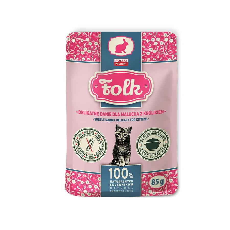 FOLK Kitten Delikatne danie 85g