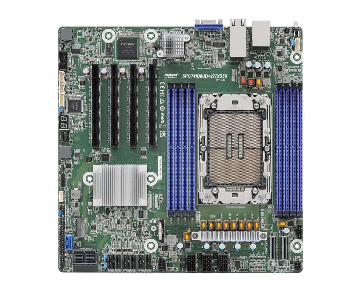Płyta główna ASRock SPC741D8UD-2T/X550 LGA4677