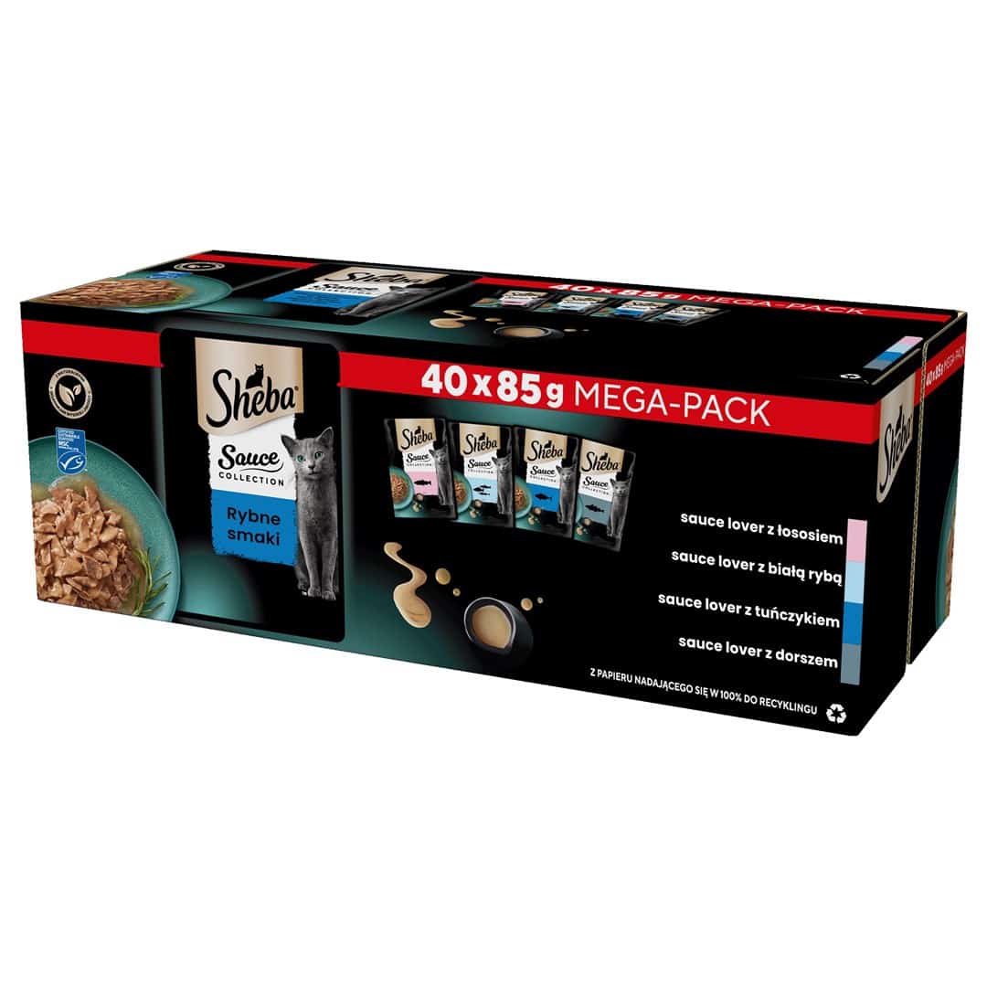 SHEBA Sauce Collection Mix - 40x85g