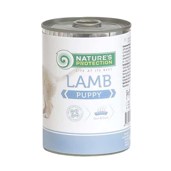 Nature's Protection Puppy Jagnięcina 400g