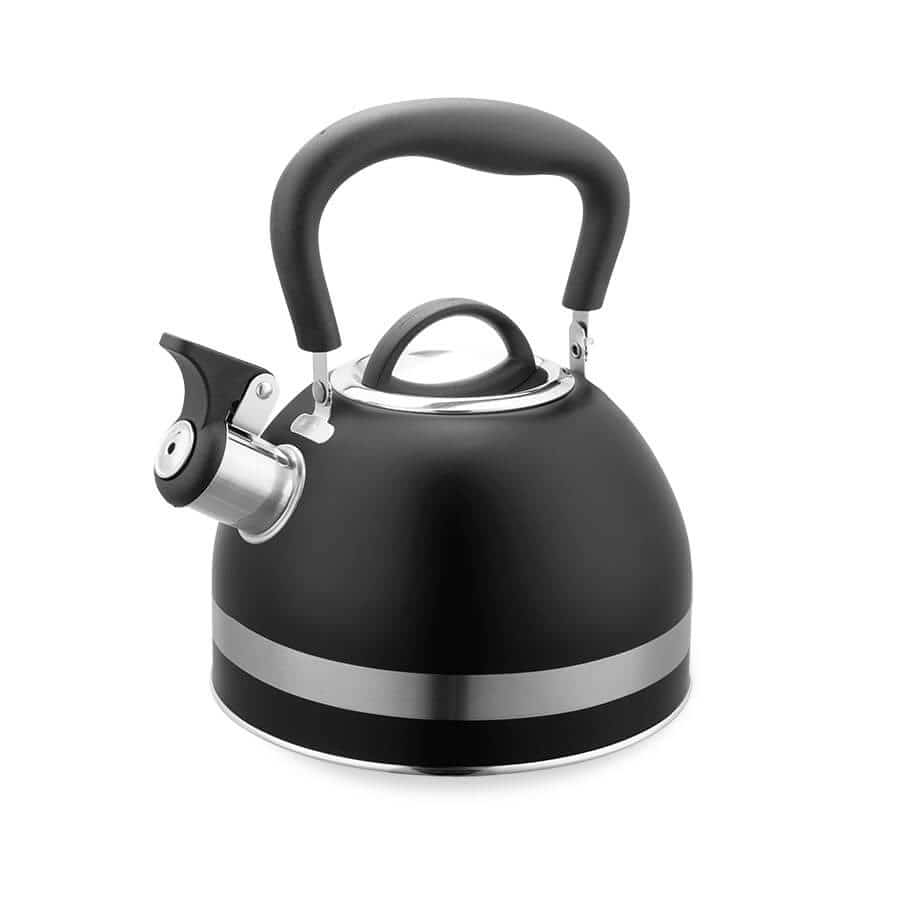Czajnik 1,8L MR-1336-BLACK MAESTRO - Czarny, Stal Nierdziewna, Gwizdek