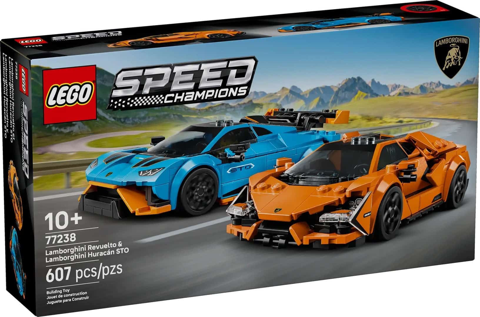LEGO Speed Champions - Lamborghini Revuelto i Huracán STO