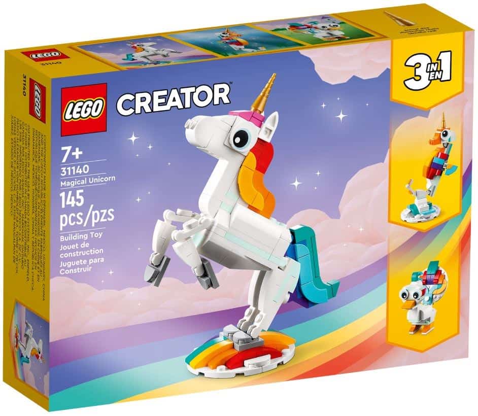 LEGO Creator 3w1 - Magiczny jednorożec 31140