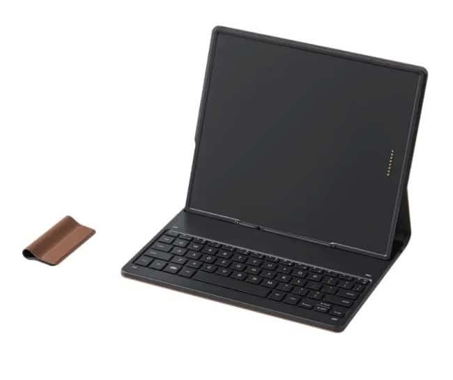 Etui magnetyczne Onyx Note Air 5 C brown z klawiaturą