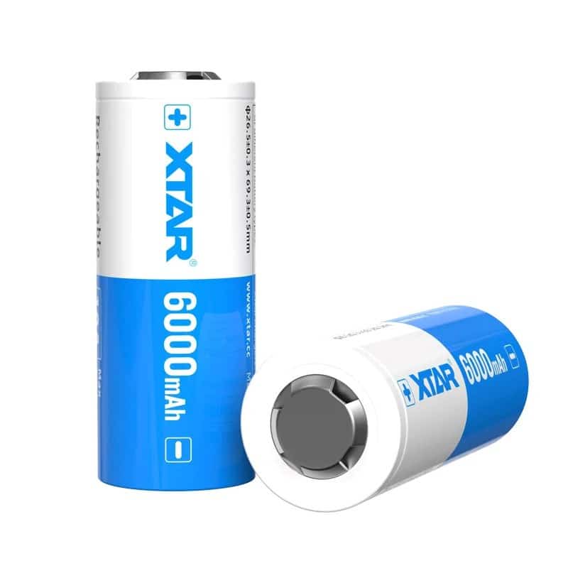 XTAR AKUMULATOR 26650 3,6V 6000 MAH Z ZABEZPIECZENIEM