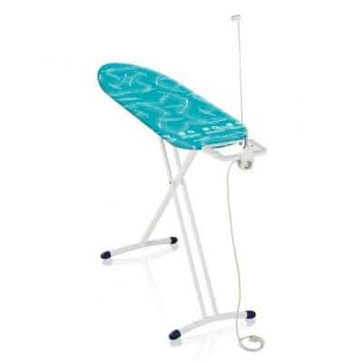 Deska do prasowania Air Board M Solid Plus NF - regulowalna, składana, niebieska-biała