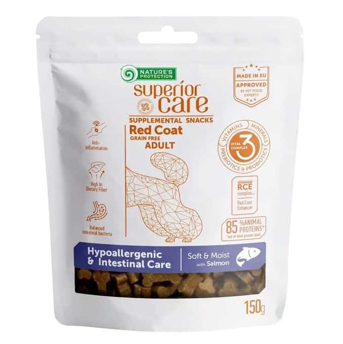 Nature's Protection Przysmaki z Łososiem 150g