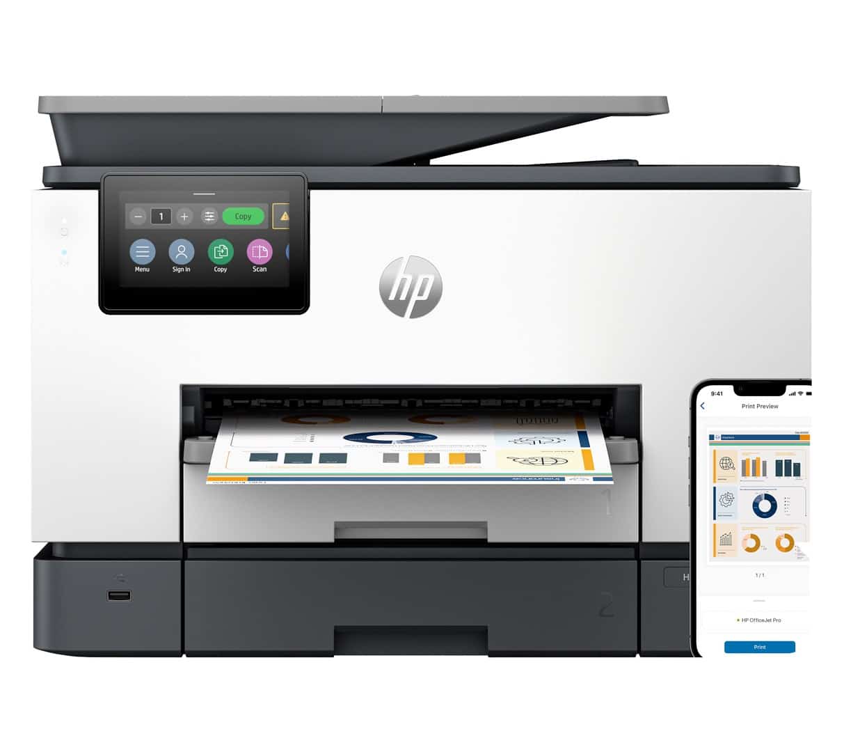 HP OfficeJet Pro 9130B - Urządzenie Wielofunkcyjne