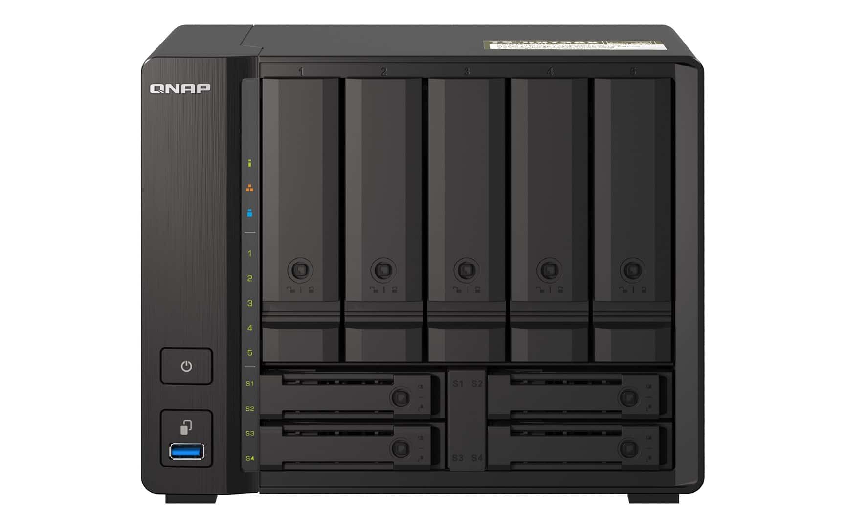Qnap TS-h973AX-8G, Tower, AMD Ryzen V1500B 8W