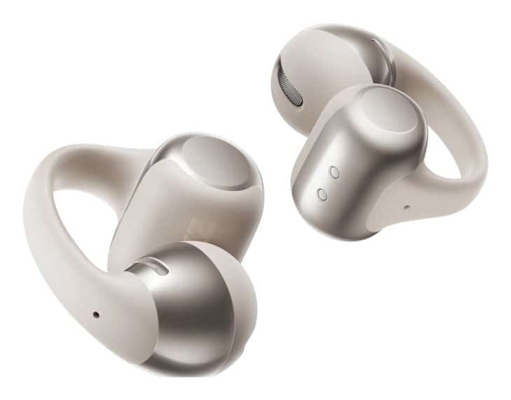 Słuchawki douszne Shokz OpenDots One srebrne