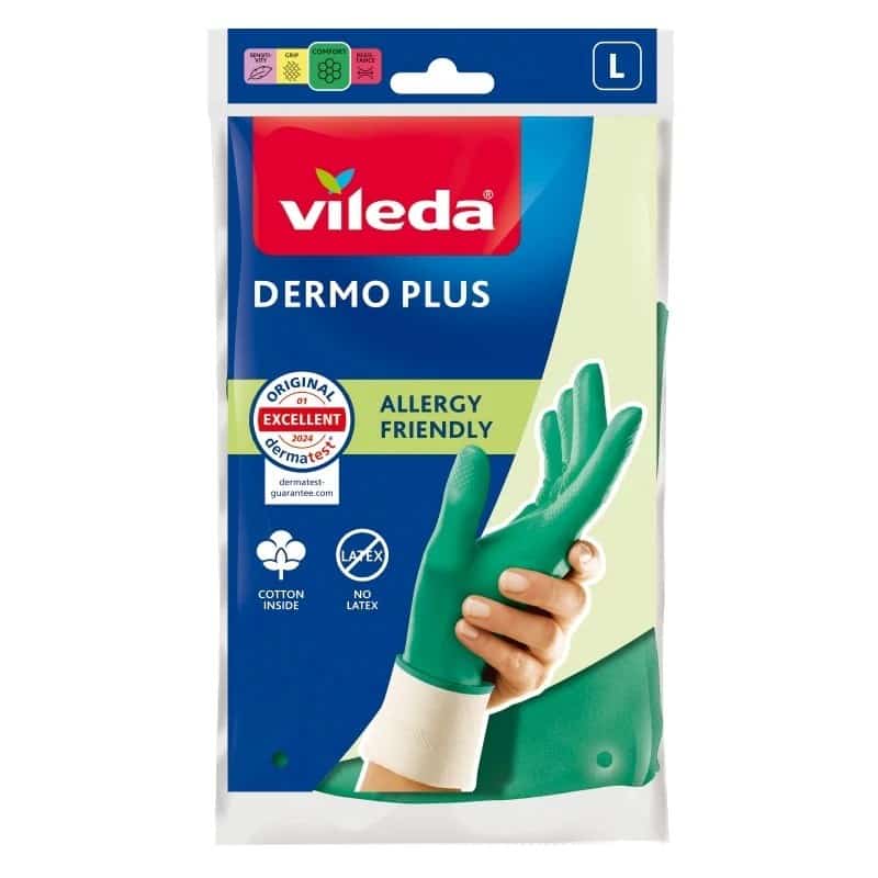 Rękawice Vileda Dermo Plus L - 2 szt.