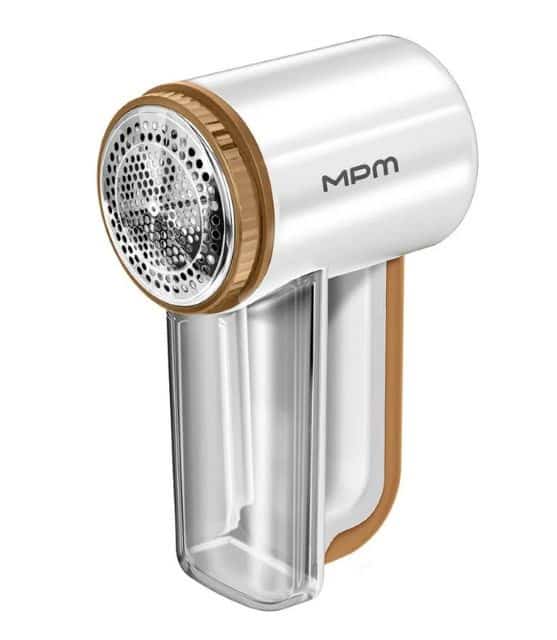 Golarka do ubrań MPM MMU-06 biała z LED