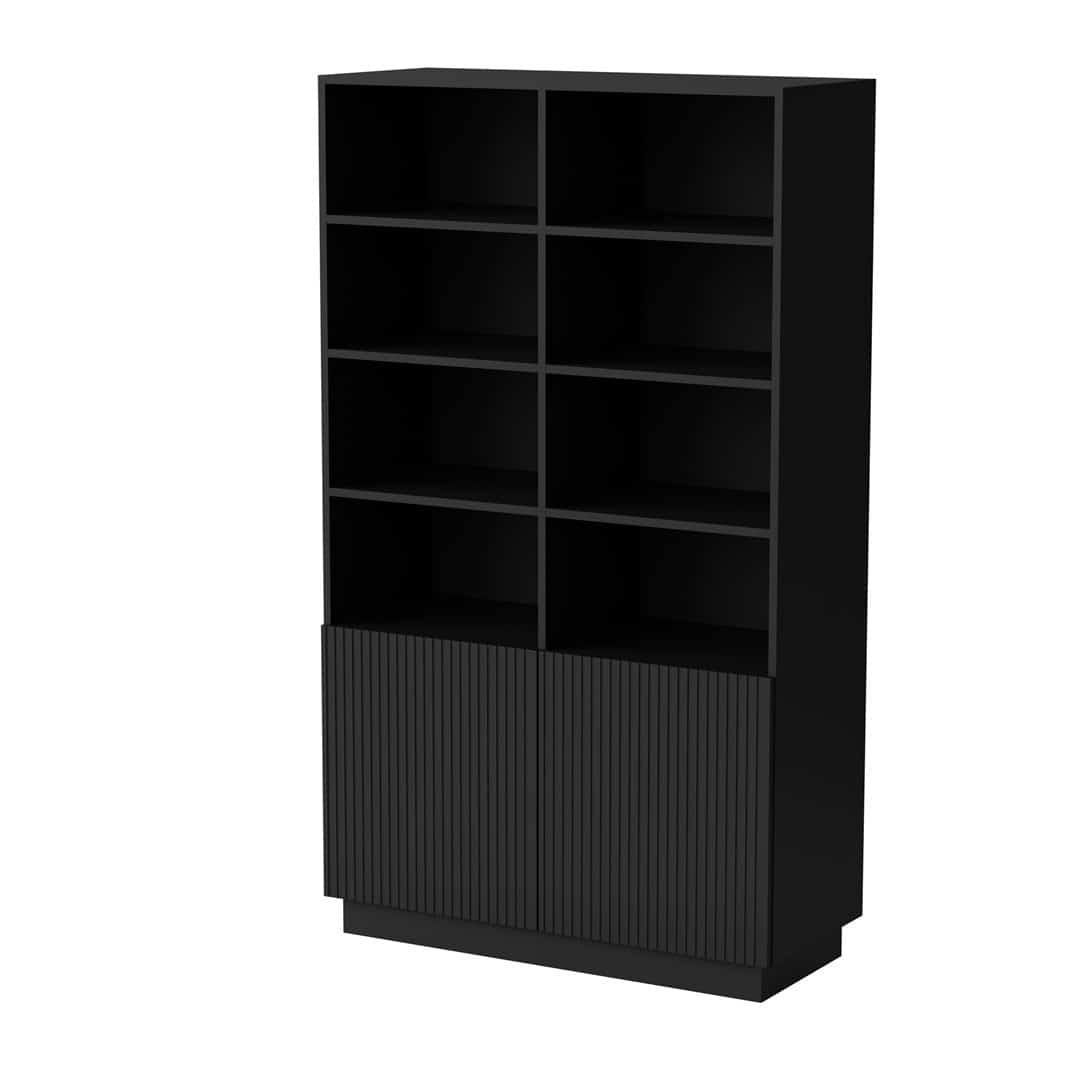 Regał LIVERTI 100x42x171 czarny