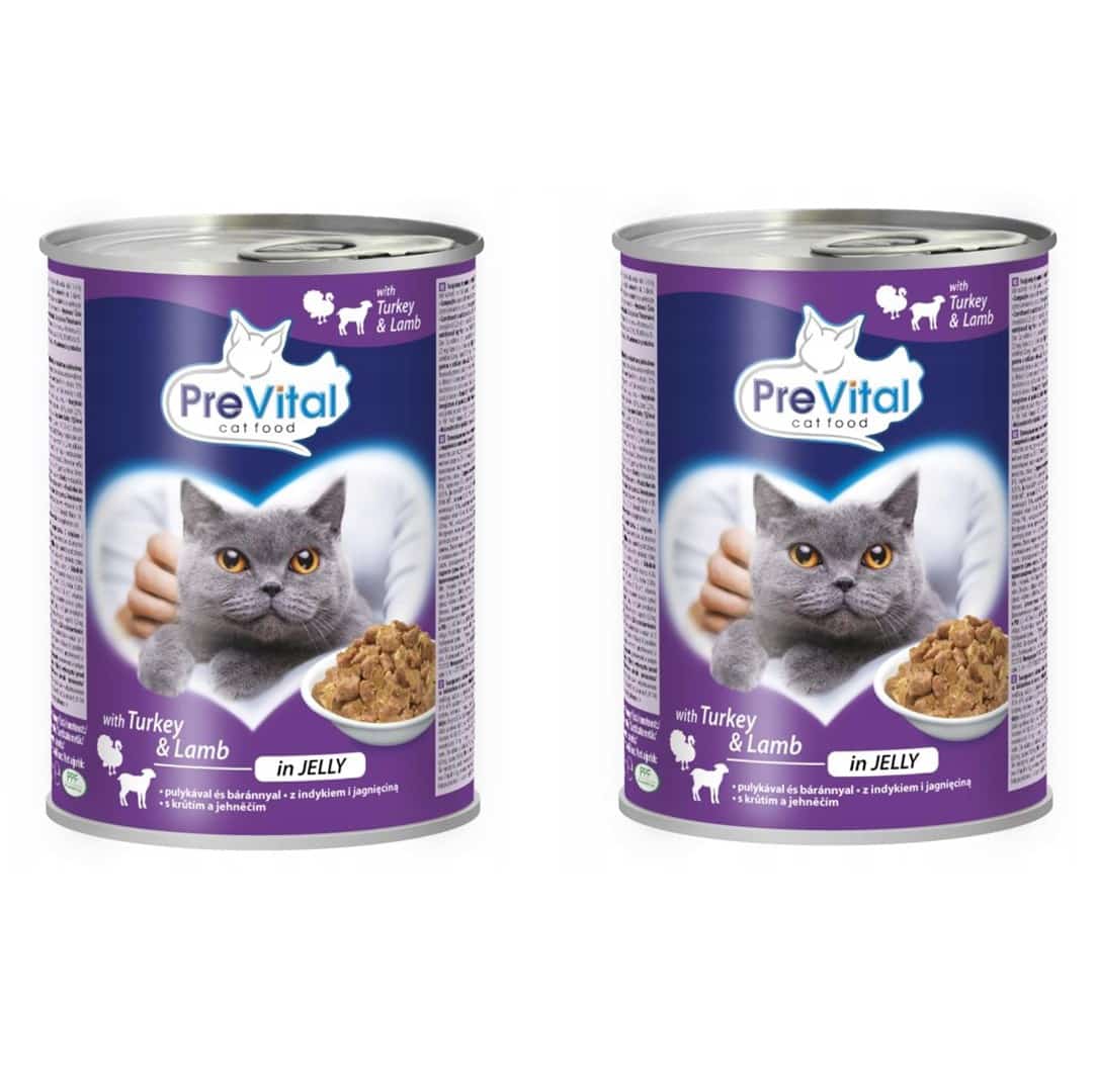 PREVITAL indyk-jagnięcina 415g x 2szt dla kota