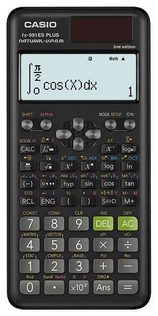 CASIO Kalkulator Naukowy FX-991ES PLUS 2, 12 Cyfrowy
