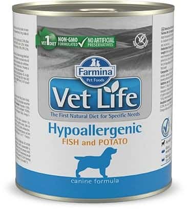 FARMINA Vet Life Hypoallergenic Fish & Potato 300g