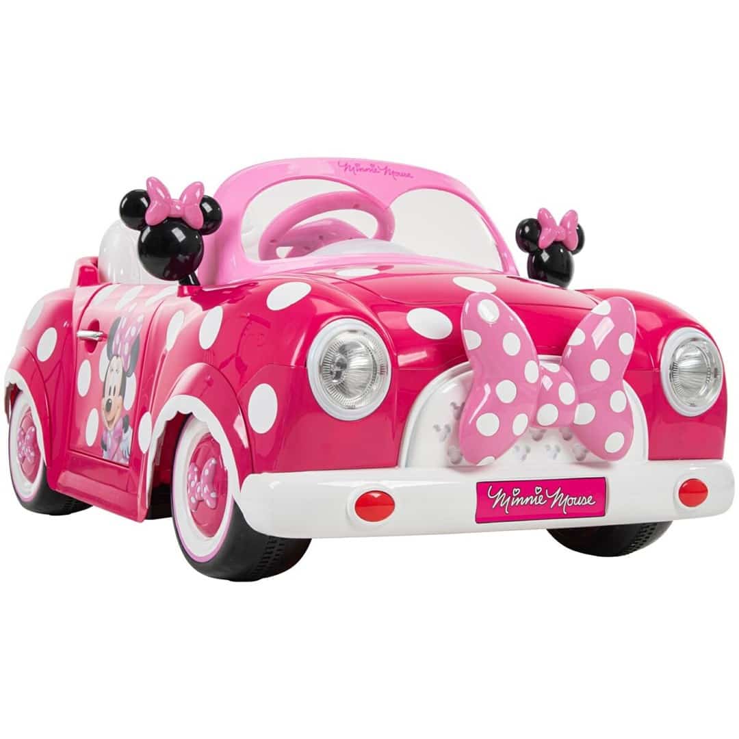 Jeździk elektryczny Huffy Auto Myszka Minnie 17315W