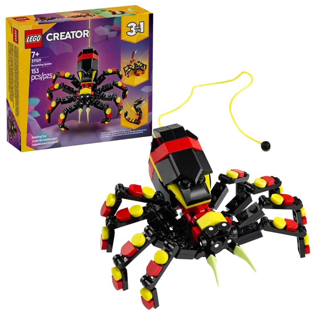 LEGO Creator 3w1 - Dzikie zwierzęta: Niezwykły Pająk