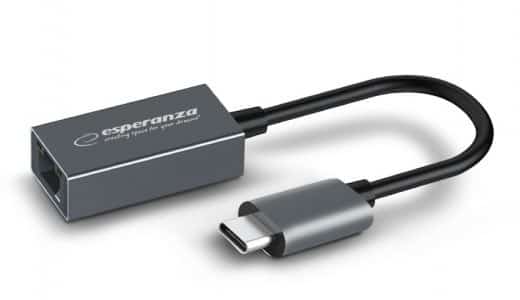 ESPERANZA ENA102 Adapter Ethernet 1000 Mbps USB-C