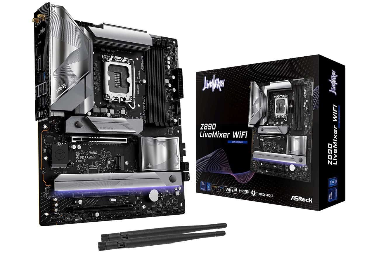 Płyta główna ASRock Z890 LiveMixer WiFi LGA 1851
