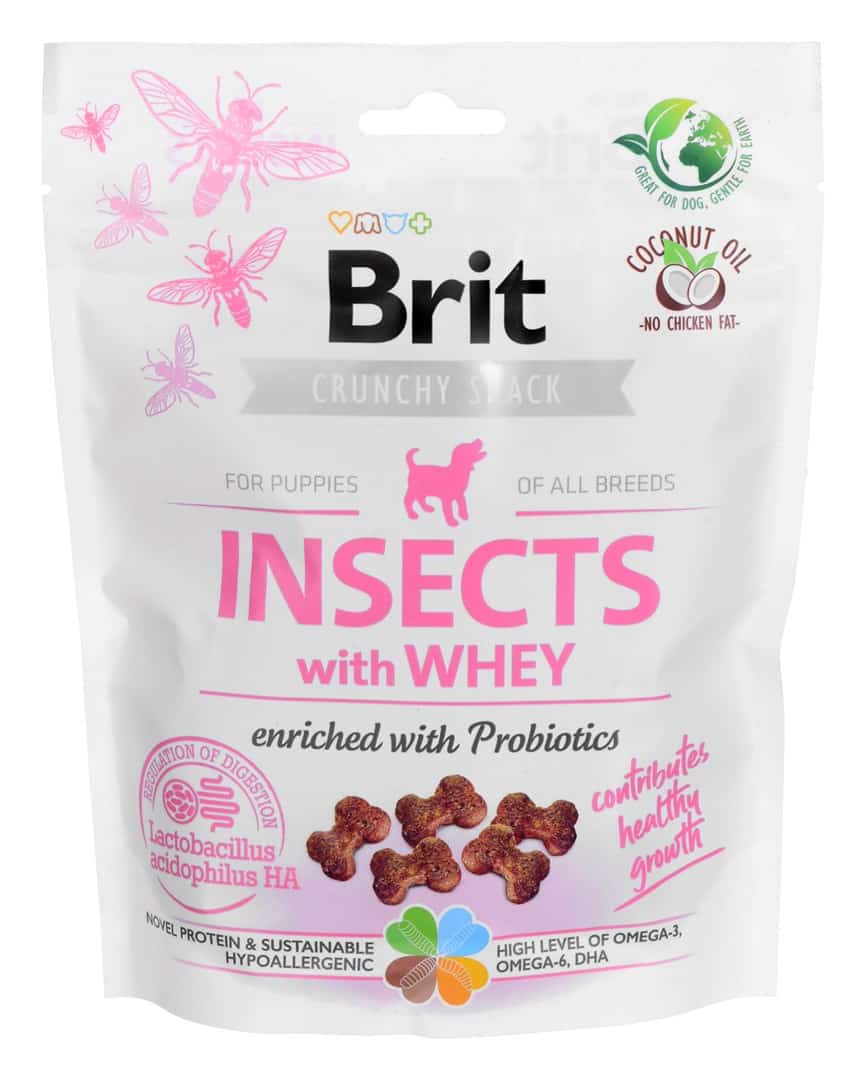 Brit Care Dog Puppy Insect - Przysmak 200 g