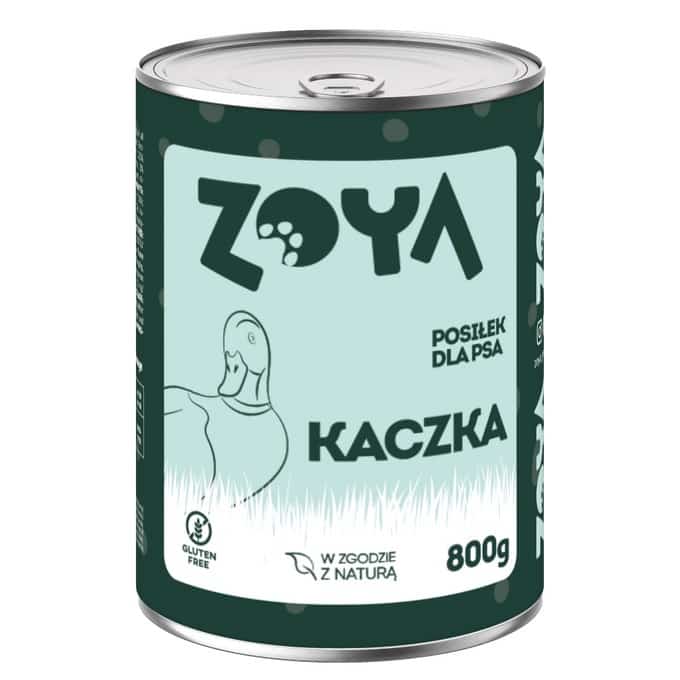ZOYA Kaczka - 800g Karma Mokra dla Psów