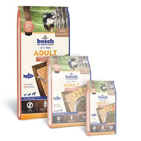 BOSCH Adult Fish & Potato - Sucha Karma 15 kg