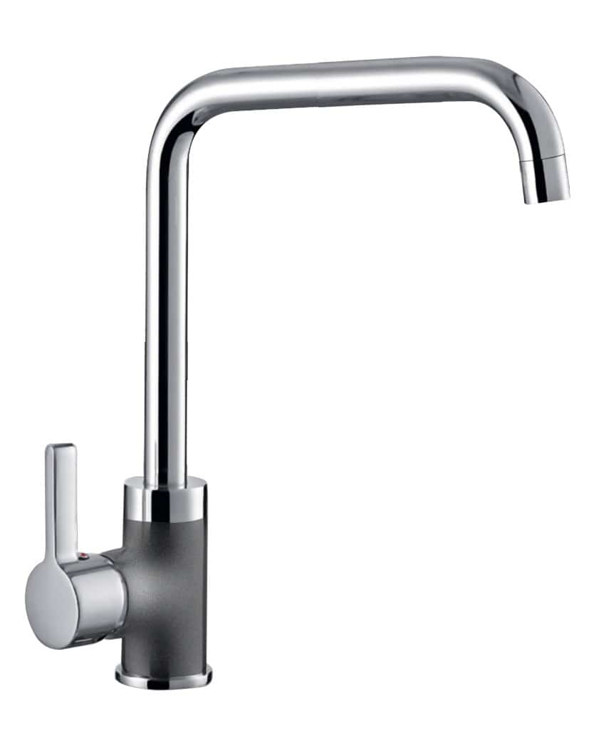 Bateria kuchenna Pyramis Silvio Duo granit szary beton, 310 mm